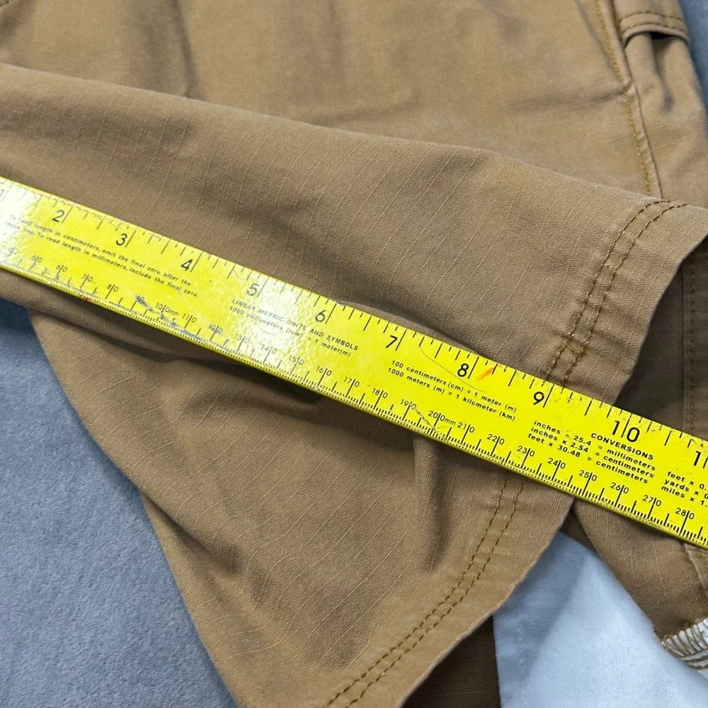 Brahma Cargo Shorts Mens 36 Brown Ripstop Trailblazer Utility Excellent